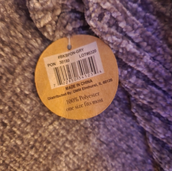 NWT Britts Knitts Gray Cowlneck Sweater Poncho - Picture 3 of 7